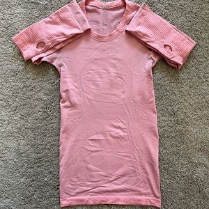 Pink Lululemon Active Long Sleeve